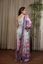 Ethereal Pastel Drape Jumpsuit