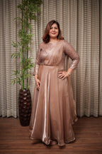 The Rose Gold Radiance Gown