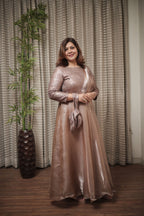 The Rose Gold Radiance Gown