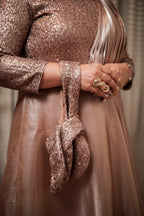 The Rose Gold Radiance Gown