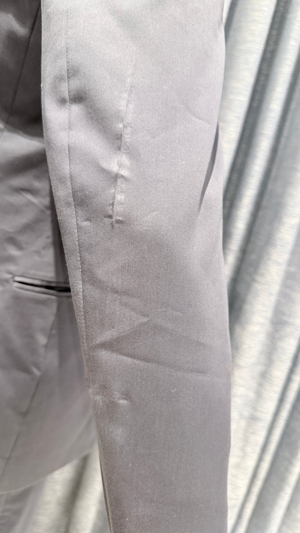Sleek Slate Grey Two-Piece Suit – Slim-Fit Blazer & Trousers
