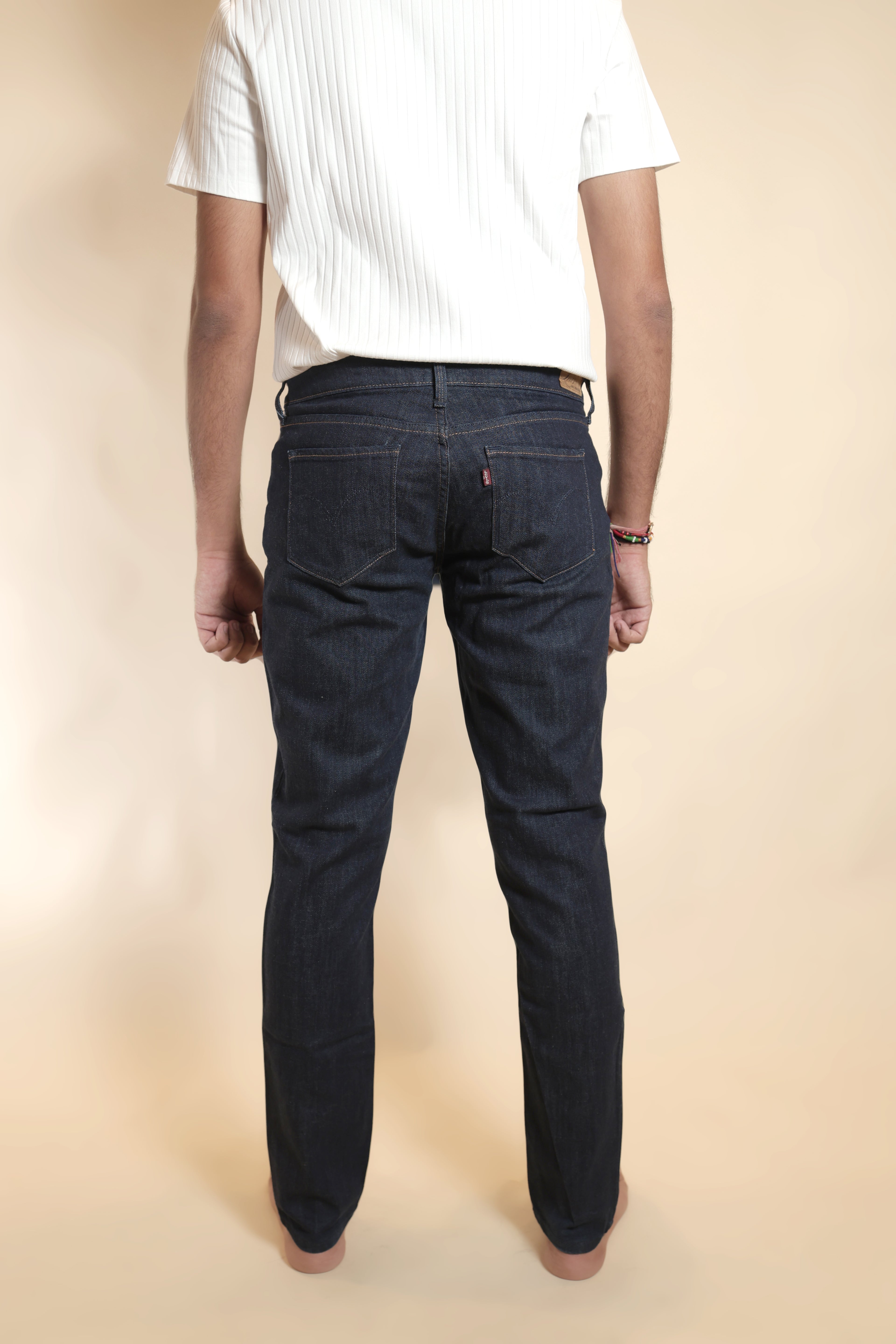 Classic Dark Wash Raw Denim