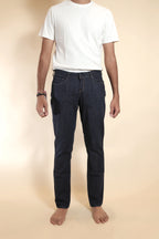 Classic Dark Wash Raw Denim