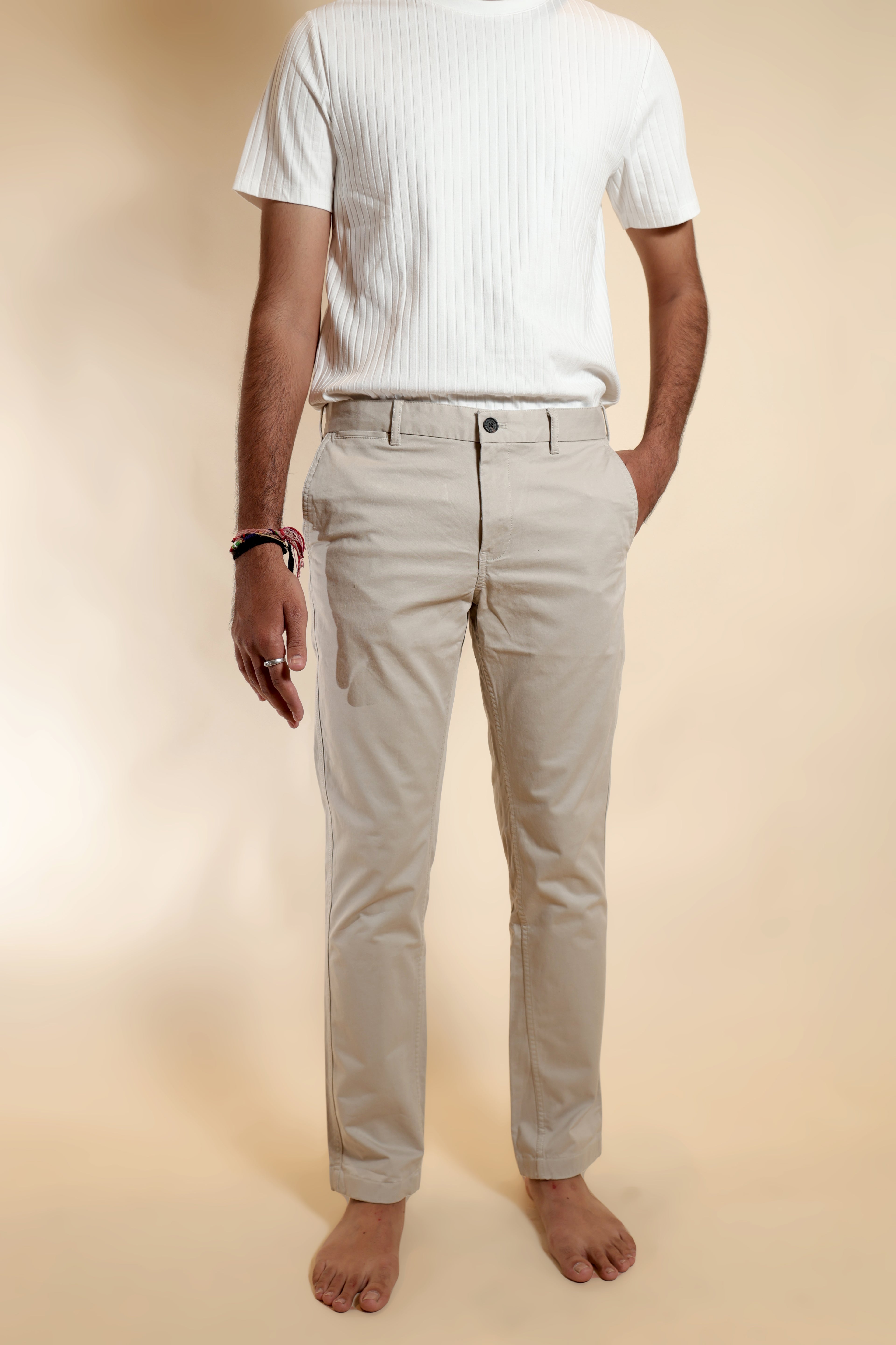 Classic Beige Chinos