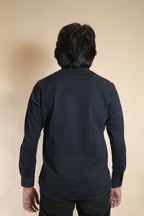 Versatile Navy Casual Shirt