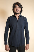 Versatile Navy Casual Shirt