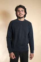 Navy Crewneck Sweatshirt