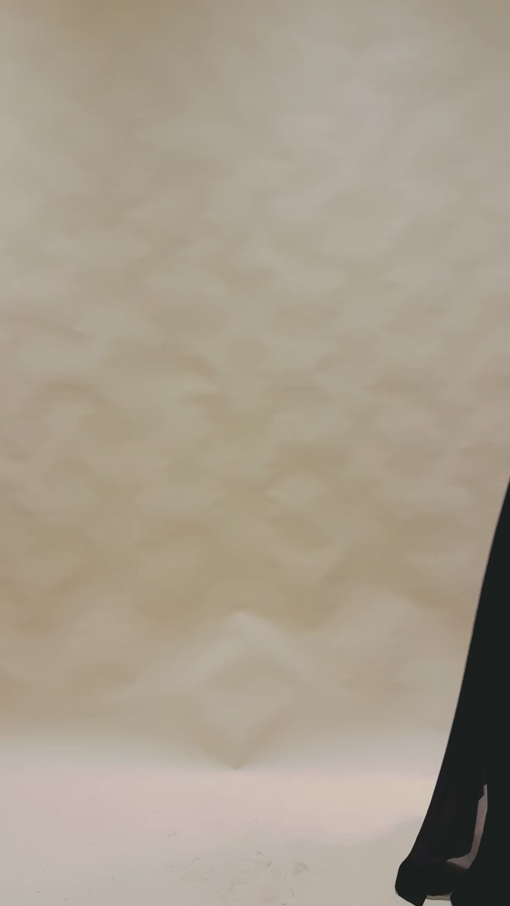 Sleek Black Gown with Embellished Neckline