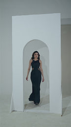 Chic Black Evening Gown