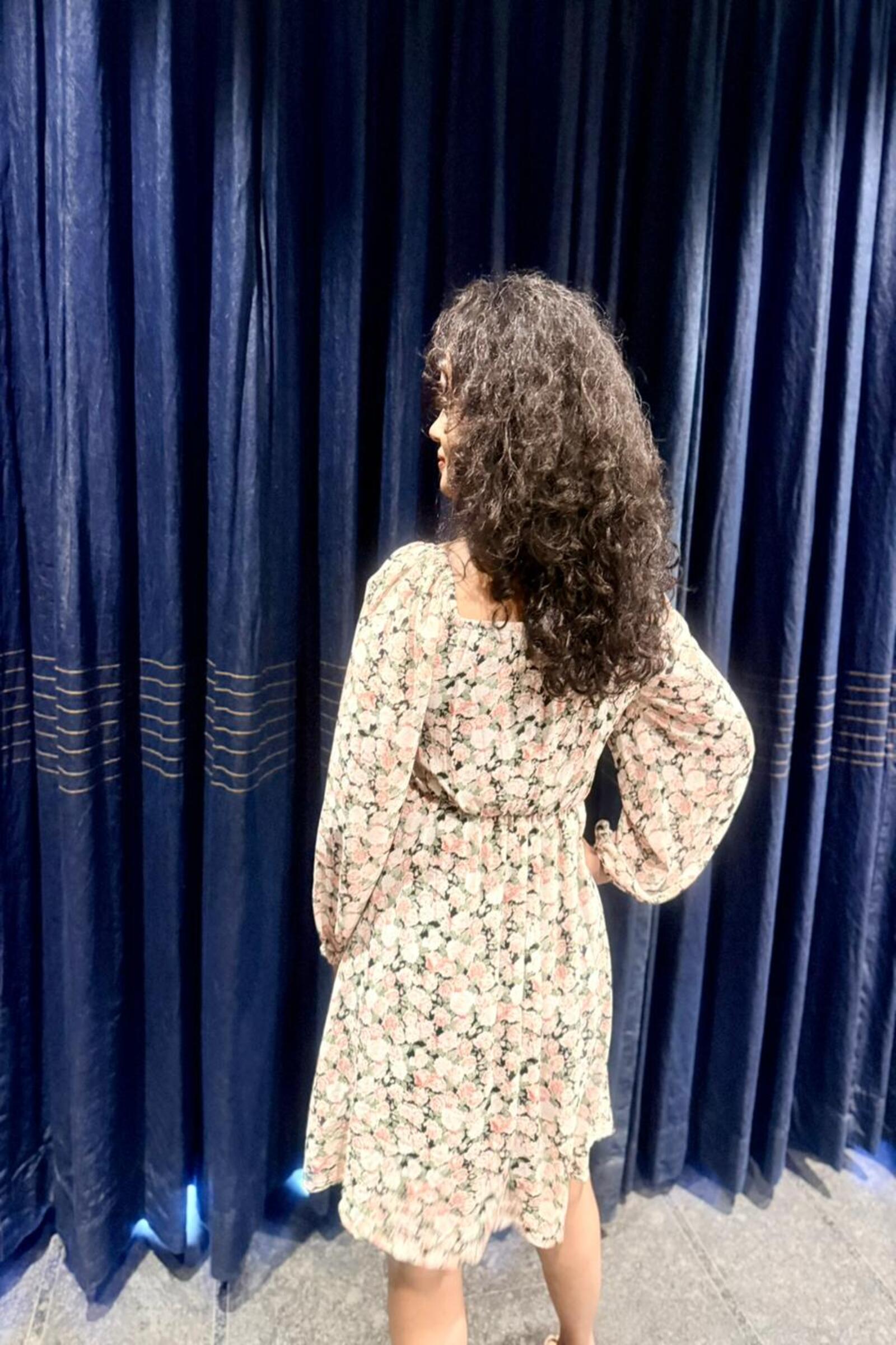 Ditsy Rose Sweetheart Dress