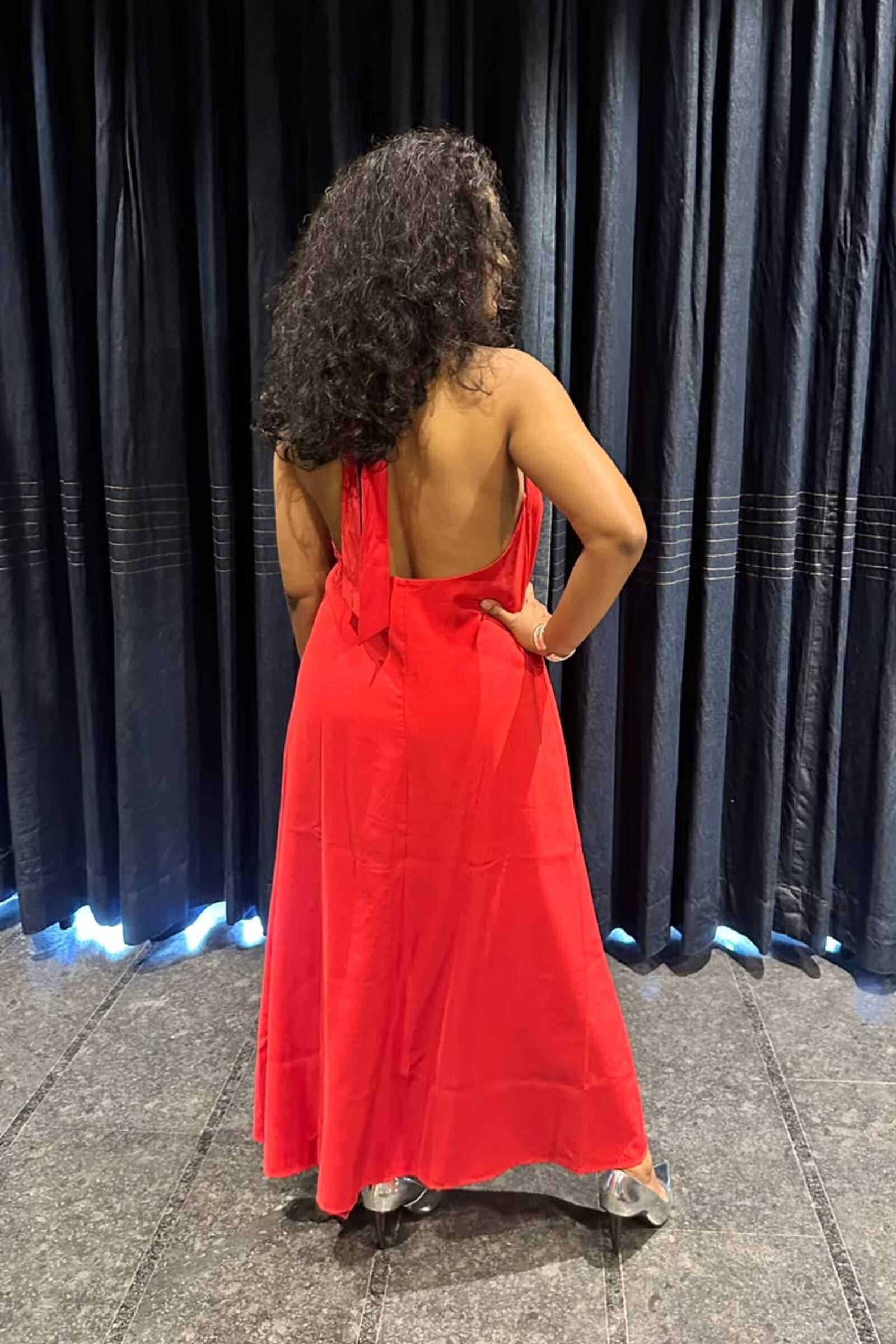 Scarlet Dream Backless Dress