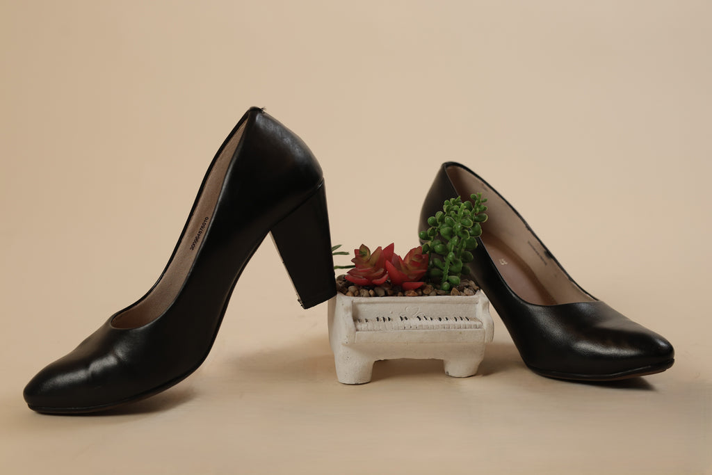 Classic Black Formal Heels