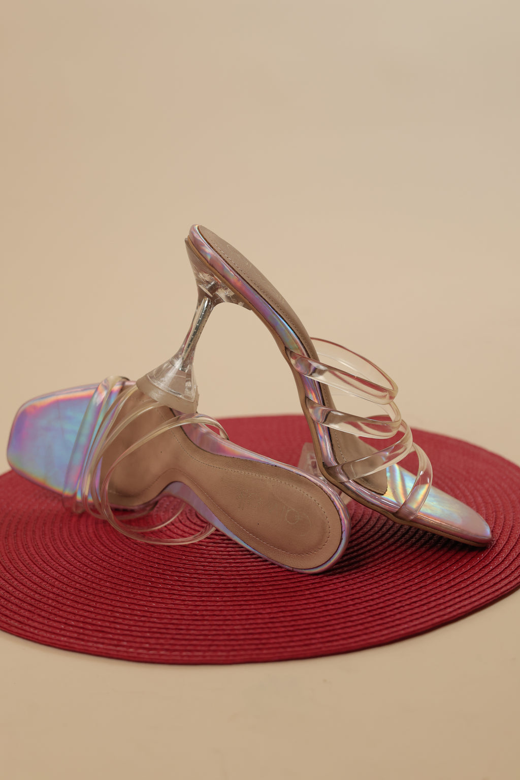 Trendy Clear Strap Catwalk Sandals