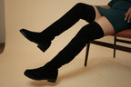 Black Over-The-Knee Boots