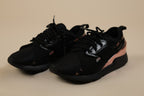 Women's Black and Rose Gold Running/Training Shoes