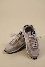 Retro Running Sneakers - Pink and Neutral Tones