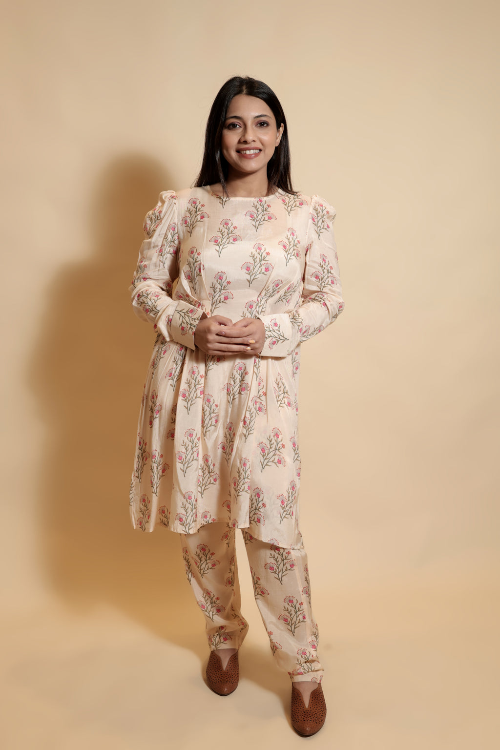 Puff-Sleeve Co-ord Set