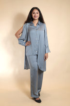 Steel Blue Luxe Co-ords