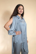 Steel Blue Luxe Co-ords