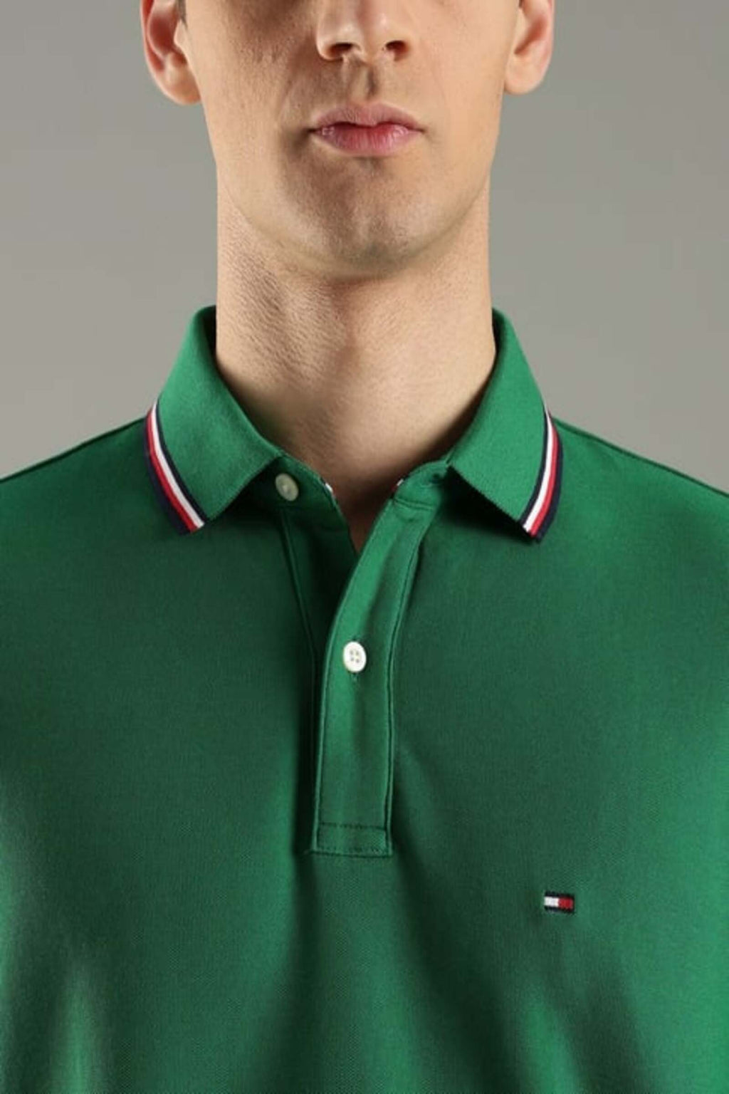 Green Regular Fit Polo T-Shirt