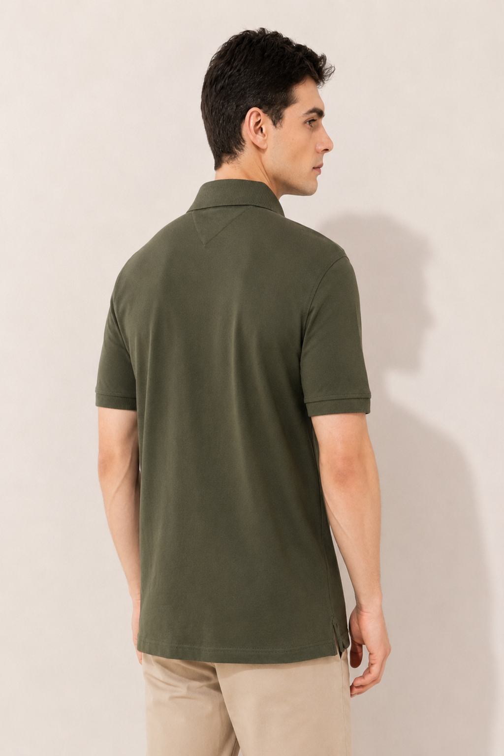 Olive Green Regular Fit Polo Shirt