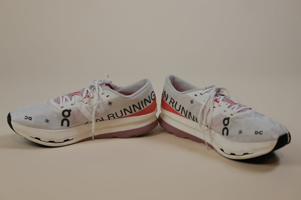 White Performance Running Shoes