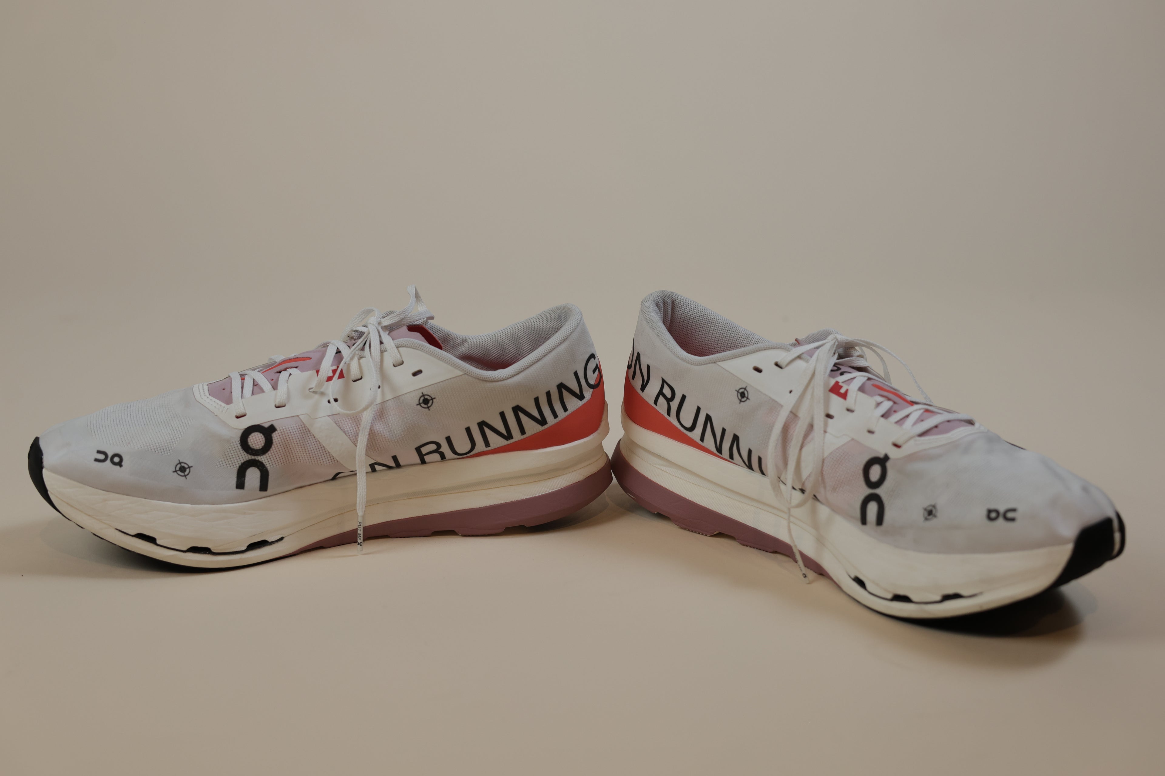 White Performance Running Shoes